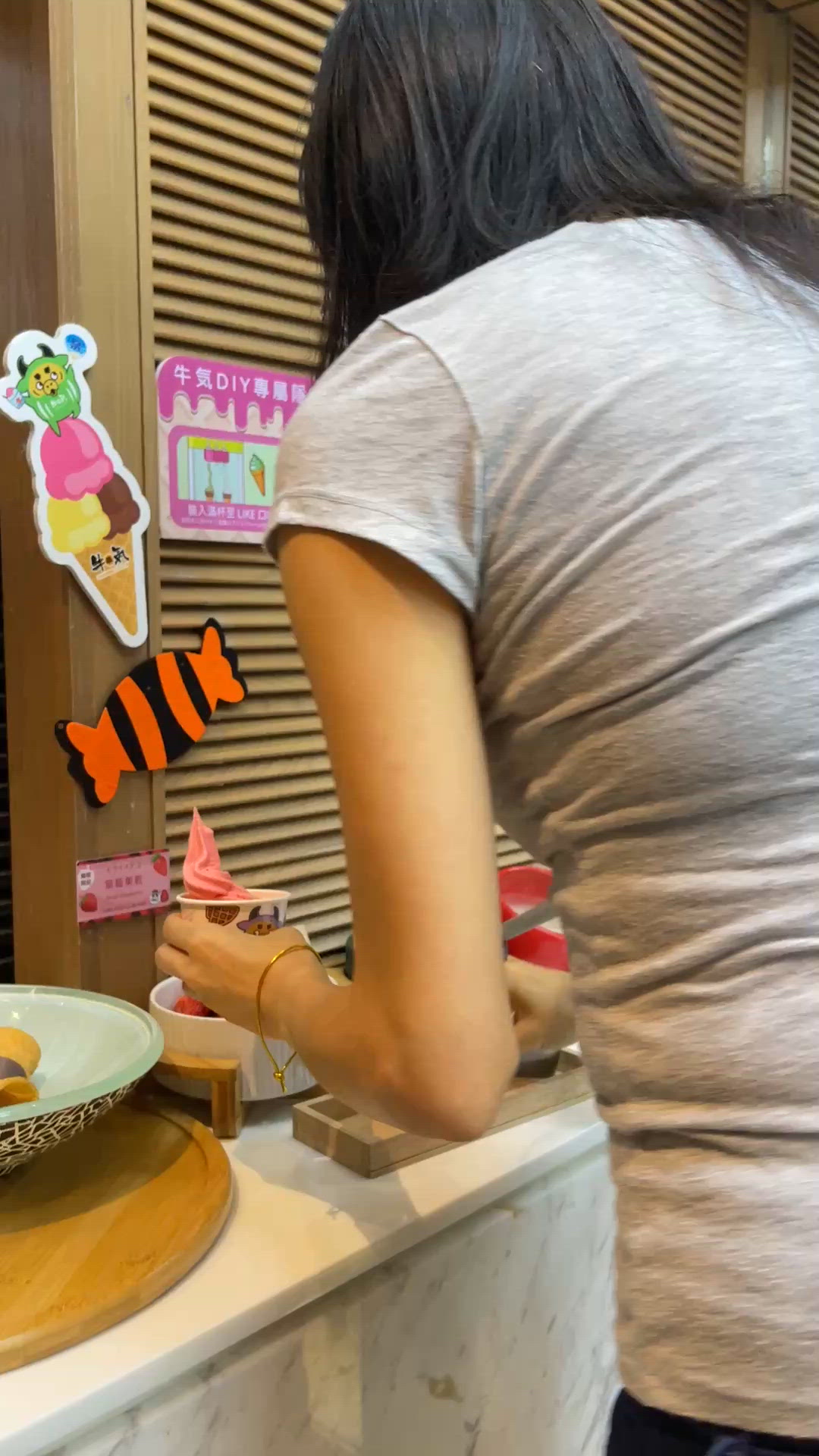 DIY士多啤梨軟雪糕杯🍓🍦🍓