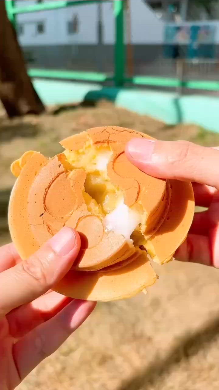 🎏葵涌廣場圓圓車輪餅💥即製爆漿車輪餅