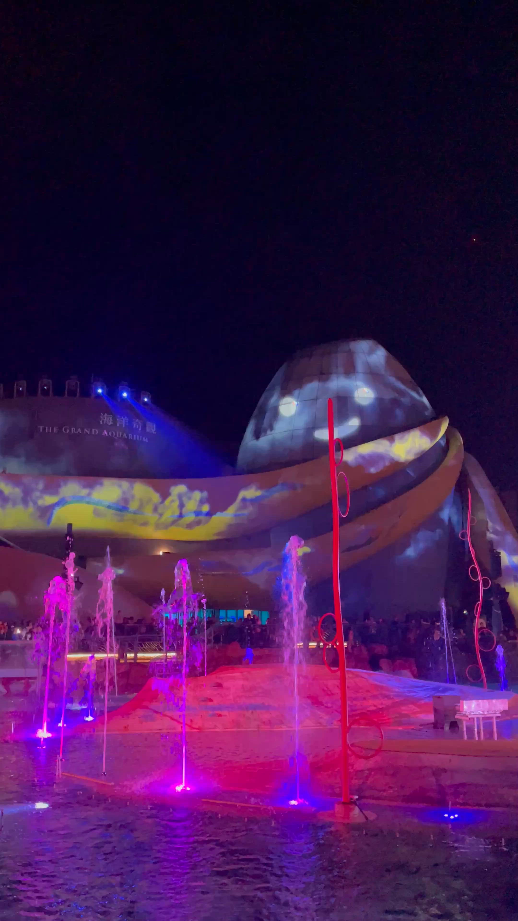 海洋公園光影盛夜 ✨ 震撼到爆！