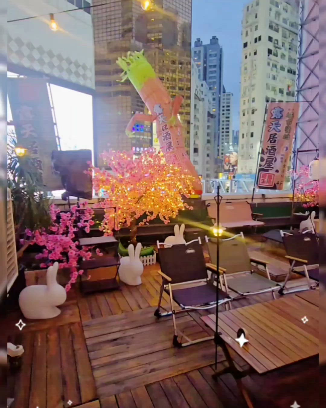 銅鑼灣露營打卡新地點🏕️