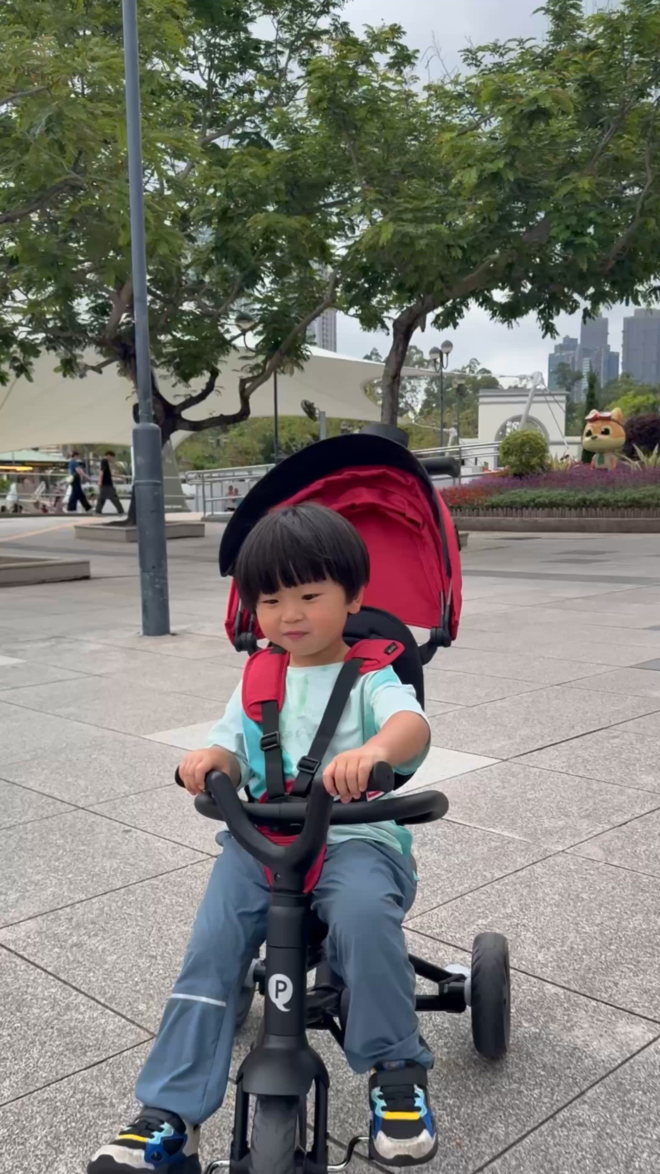 細細戰車登場😎 兒童三輪車推介