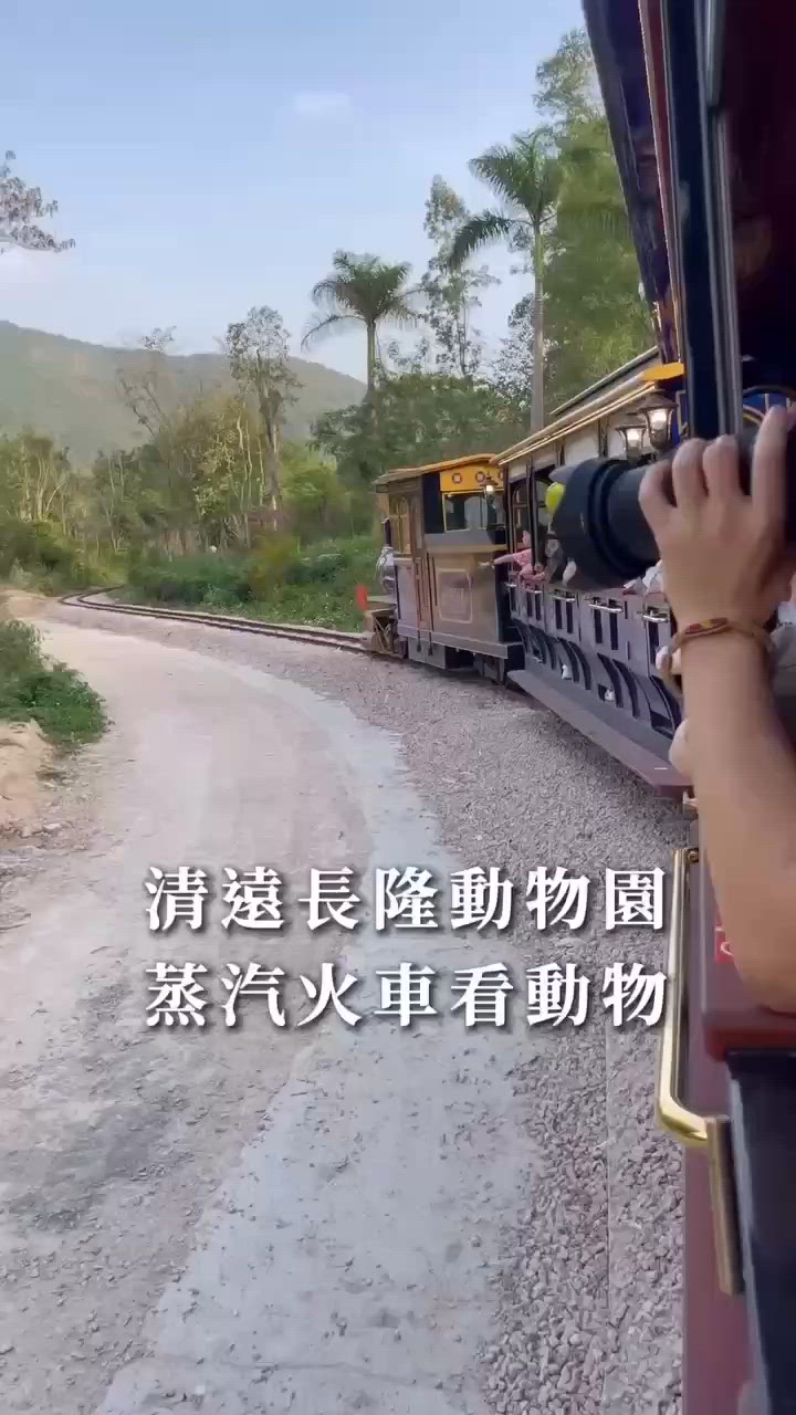 清遠長隆森林王國開啦！🦁🚂 2025等你！
