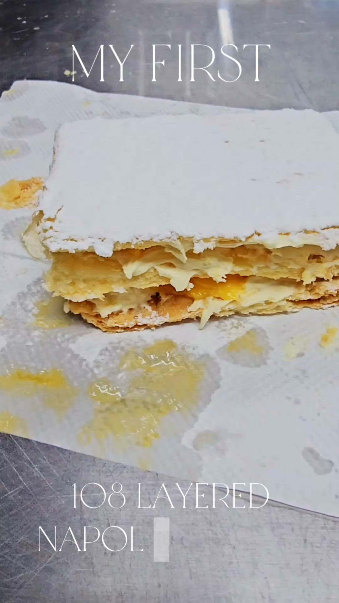 自製108層拿破崙🍰😋