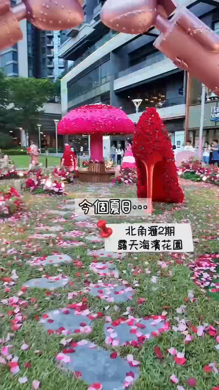 【盛夏玫瑰奇緣🌹】今個夏日北角海濱化身成童話玫瑰園!設6大