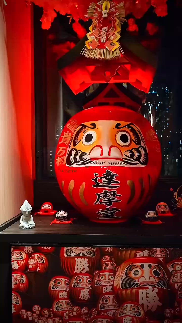 達摩主題居酒屋🏮生日畫碟超靚！🎂