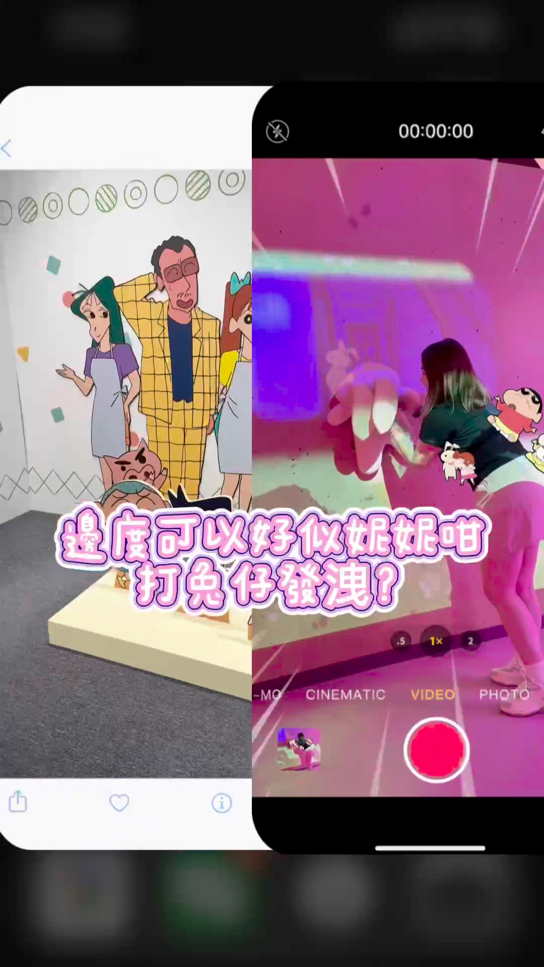 妮妮兔仔發洩位？小新展童年回憶！🐰✨