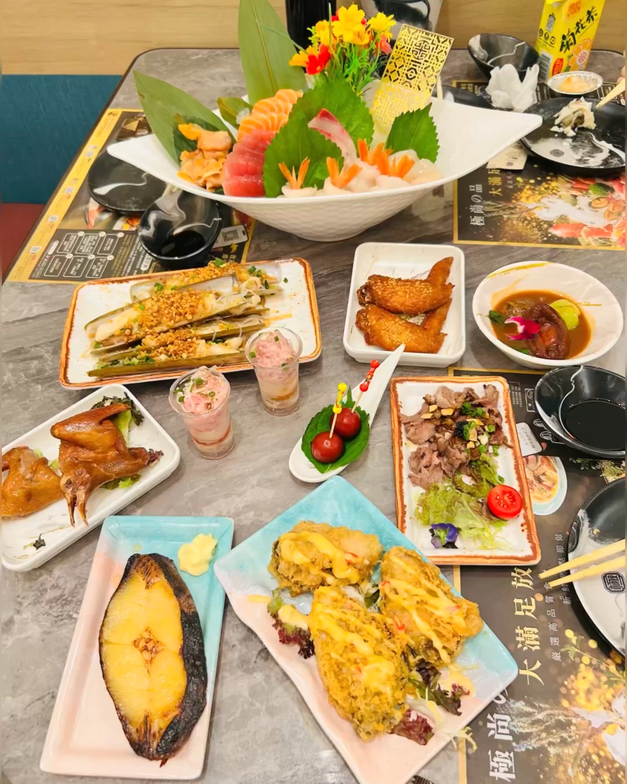 極大瀛喜荃灣廣場開張！🍣😋 3小時午餐必食！