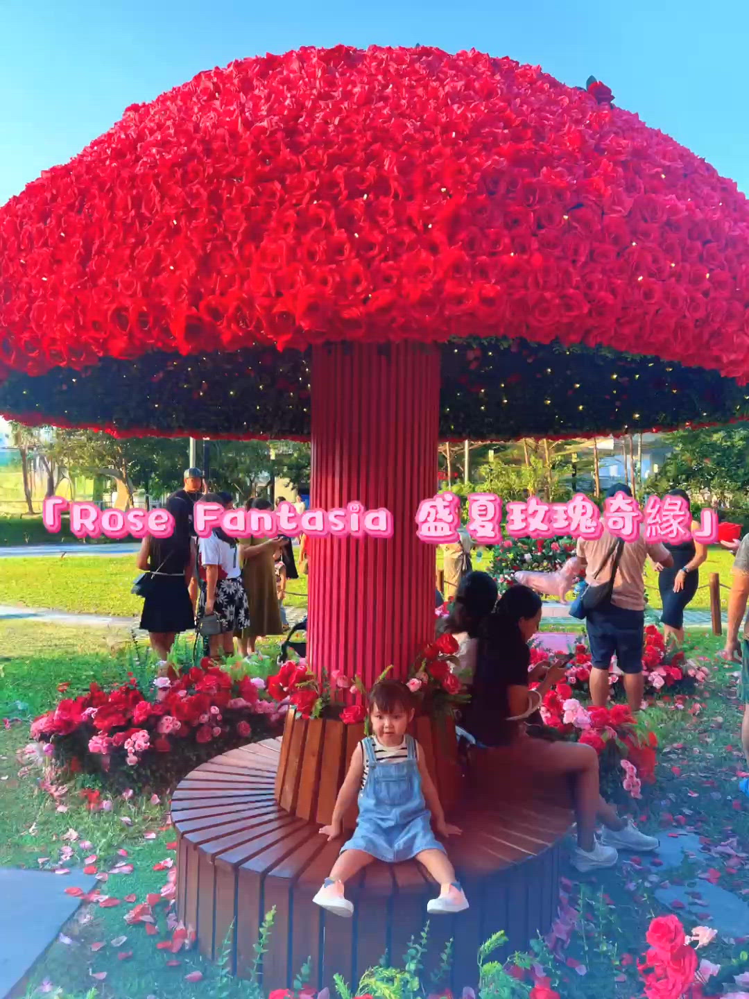 北角匯玫瑰花園🌹！果果都影相📸！