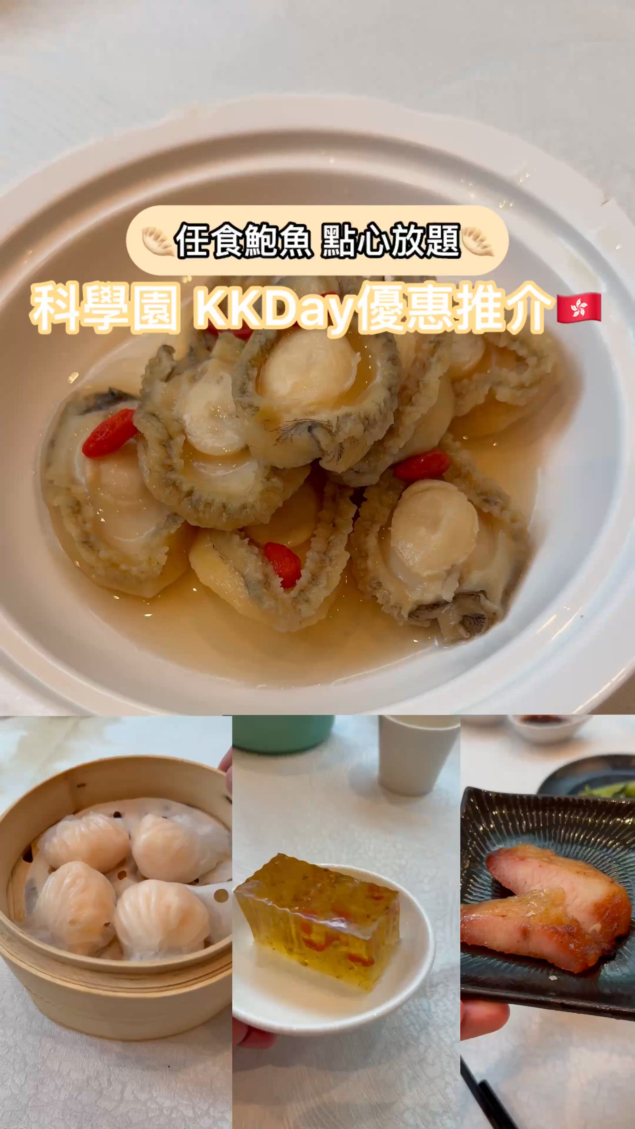 🇭🇰香港 科學園 點心放題 KKDay優惠