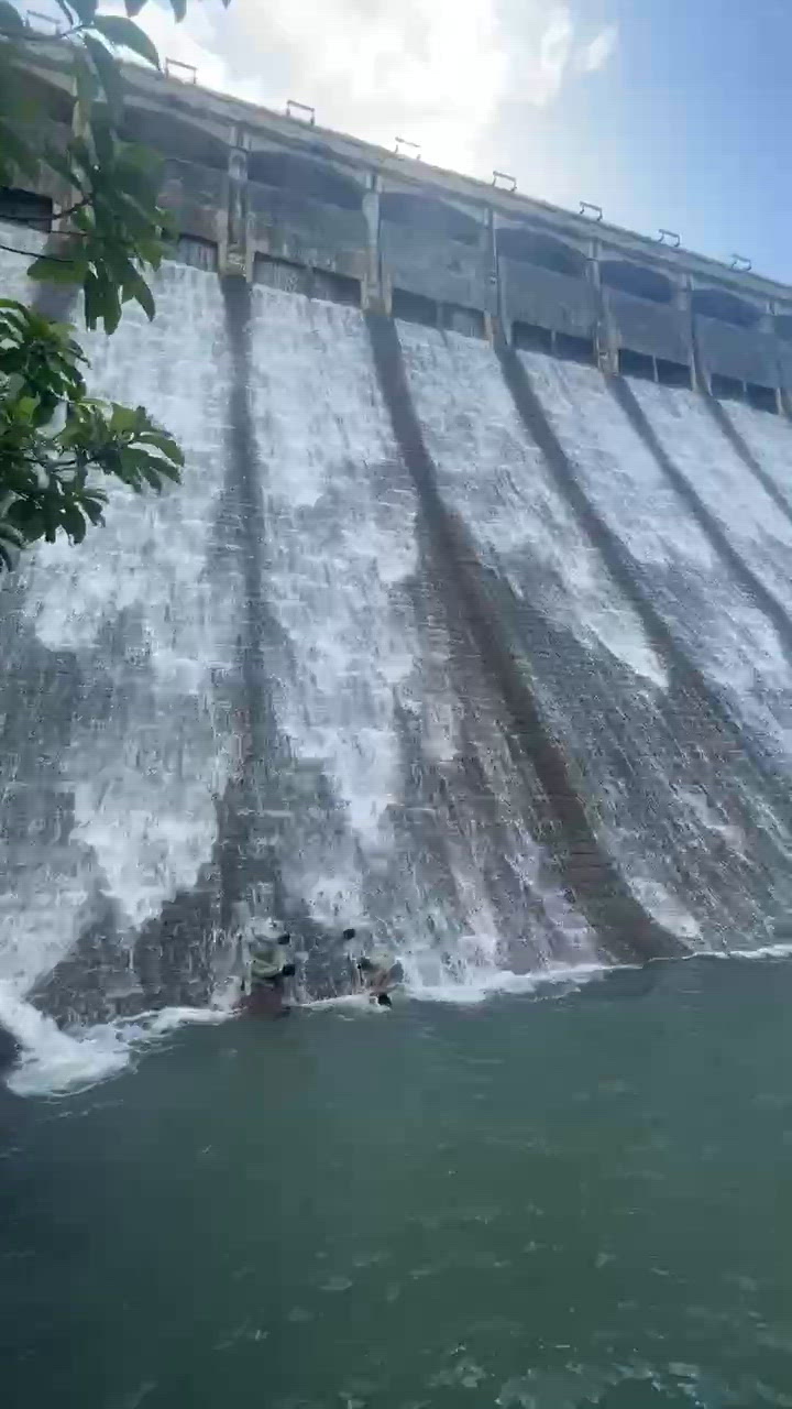 大潭篤水壩排洪靚景📸📸（下大雨後⛈️限定🤫）