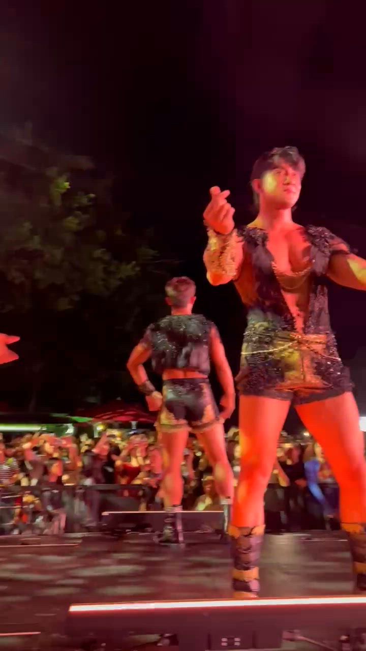 海洋公園哈囉喂大胸肌猛男Oppa show!l🤩🤩好正好養眼