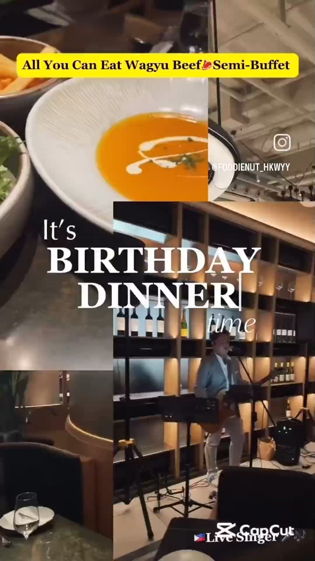🍽️銅鑼灣超正和牛任食🥩 🇵🇭Live唱歌+生日超難