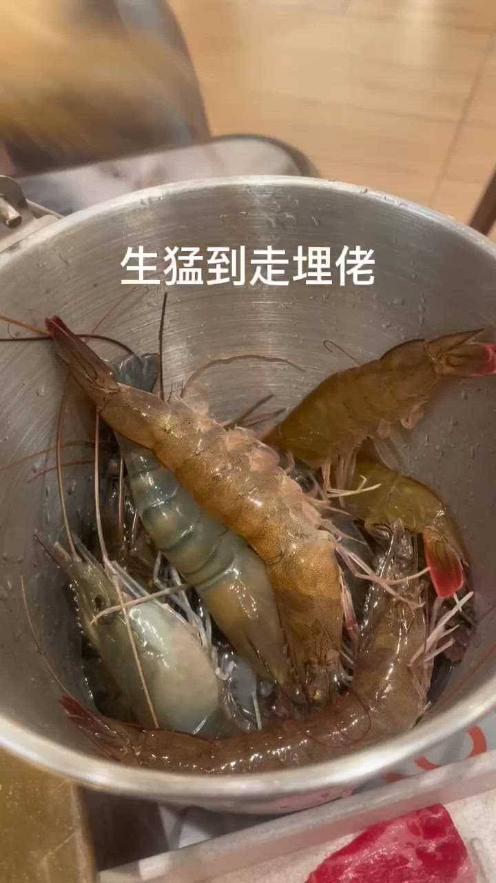 新鮮海鮮火鍋