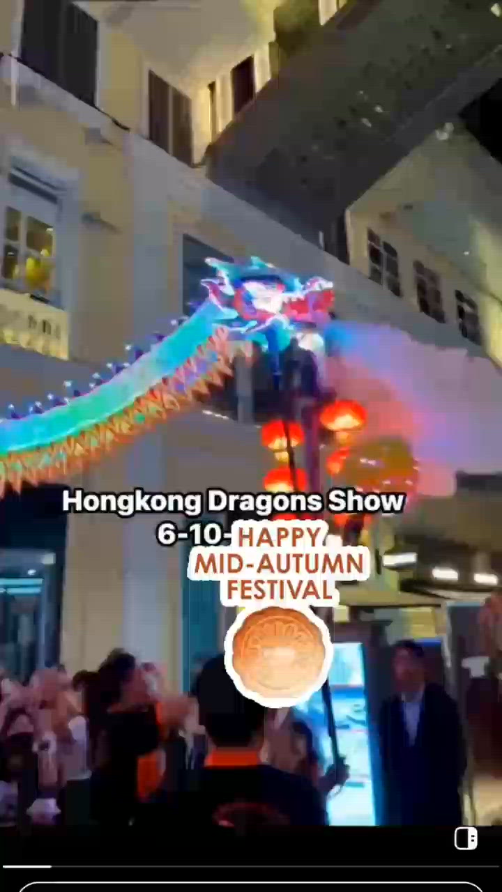 大坑舞火龍🐉！10月6号 第二晚最精彩🔥！
