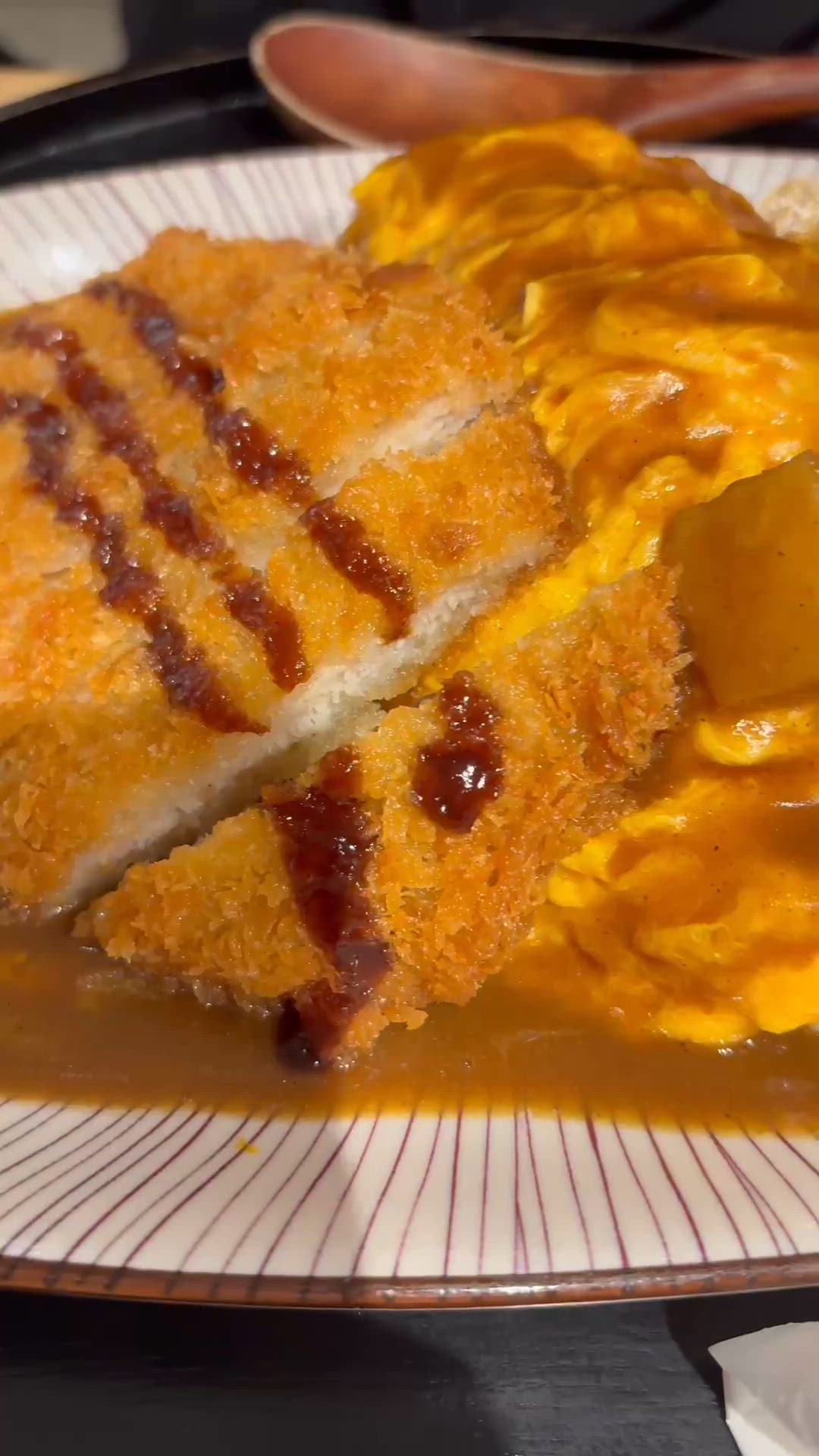 份量好多嘅日式咖喱飯