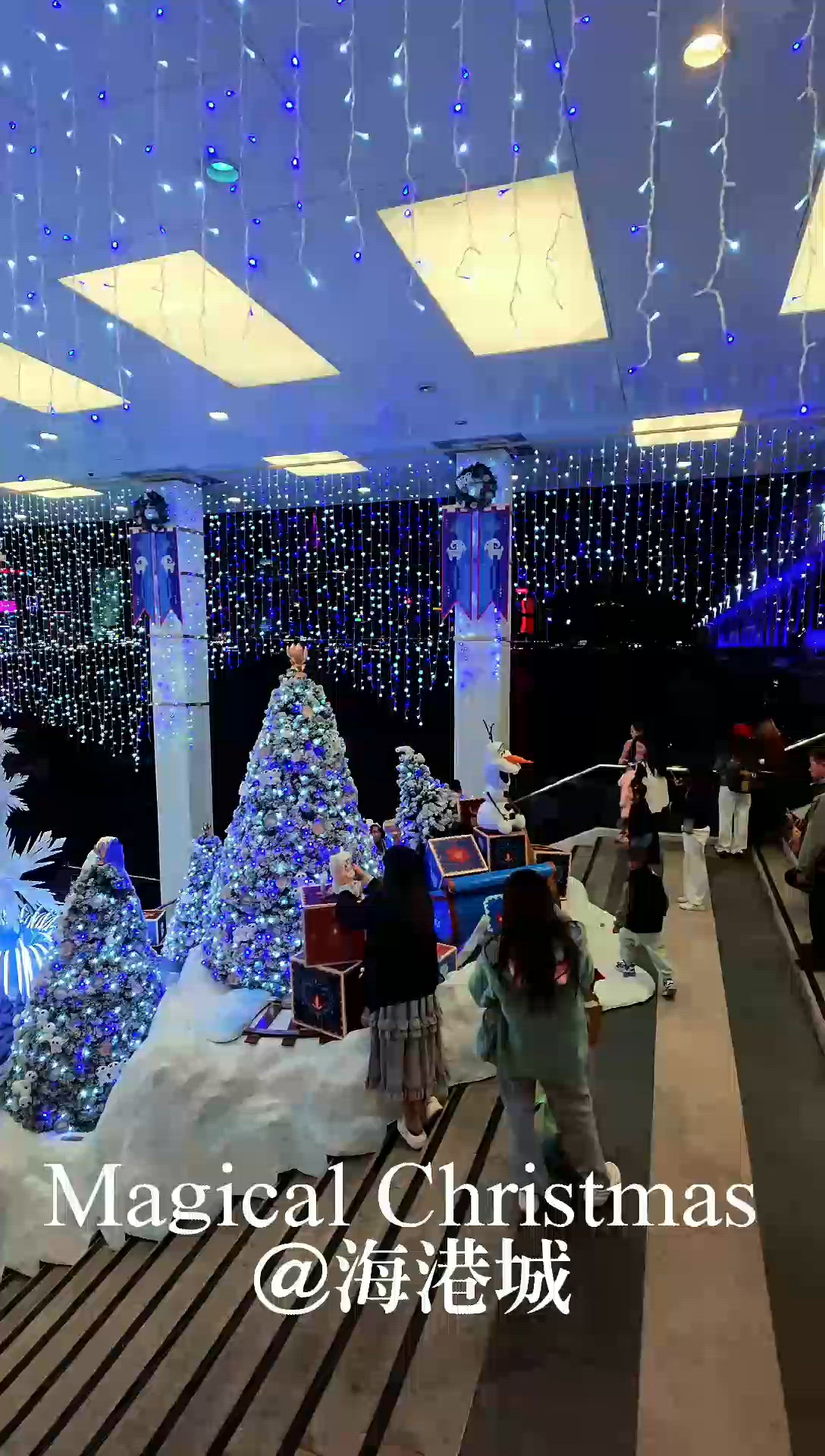 海港城 x 迪士尼聖誕🎄魔雪奇緣世界❄️必去打卡📸