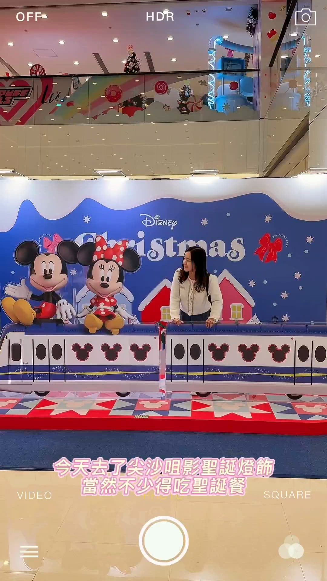 閨蜜尖咀聖誕遊記！🎄聖誕餐及迪士尼打卡超正！