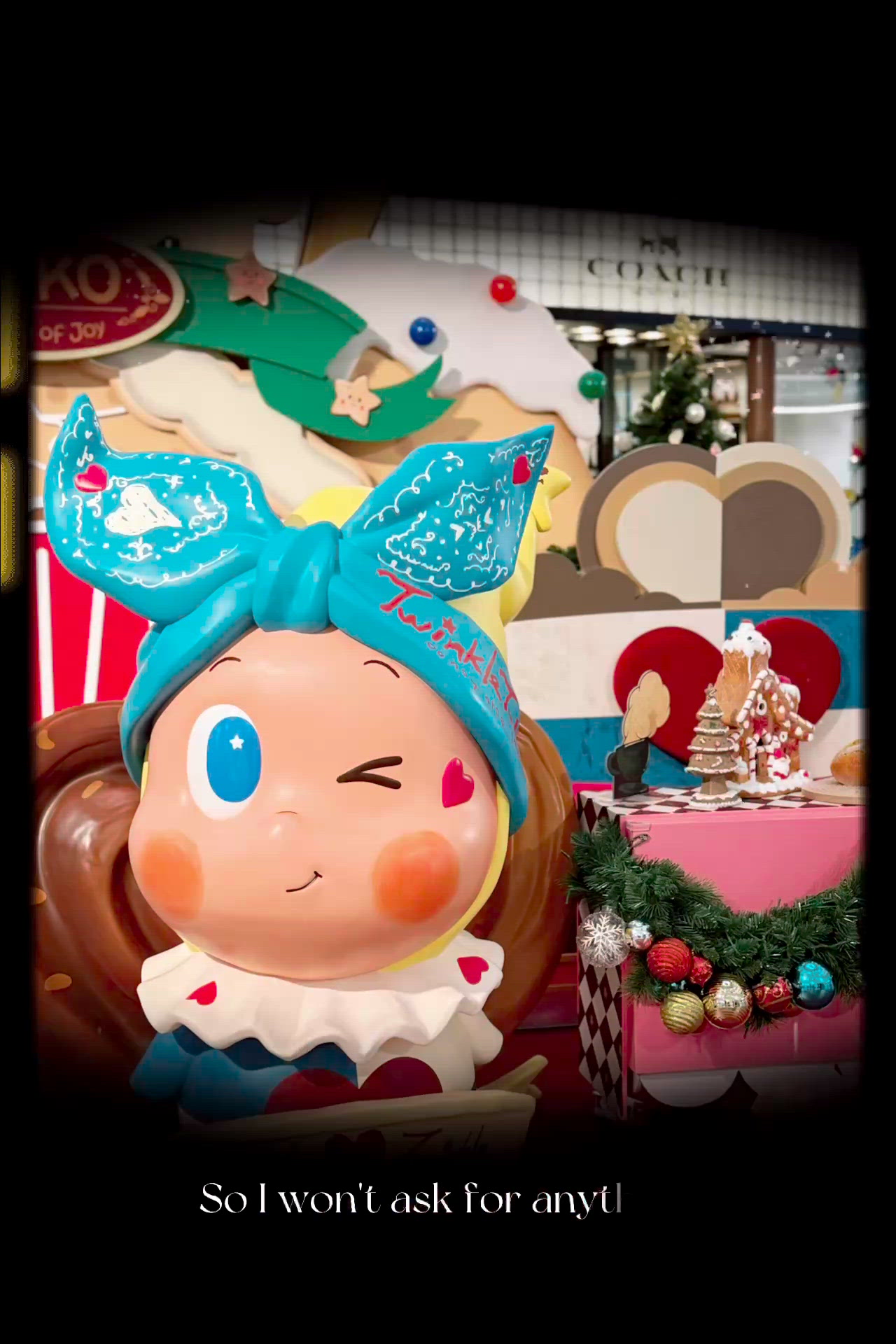 星星人做主角，MOKO聖誕佈置🎄