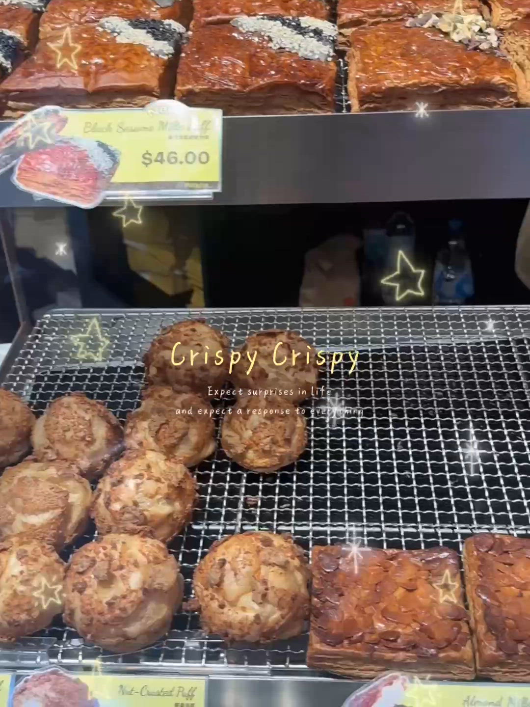 尖咀拿破崙泡芙🤤！新出黑芝麻超正！