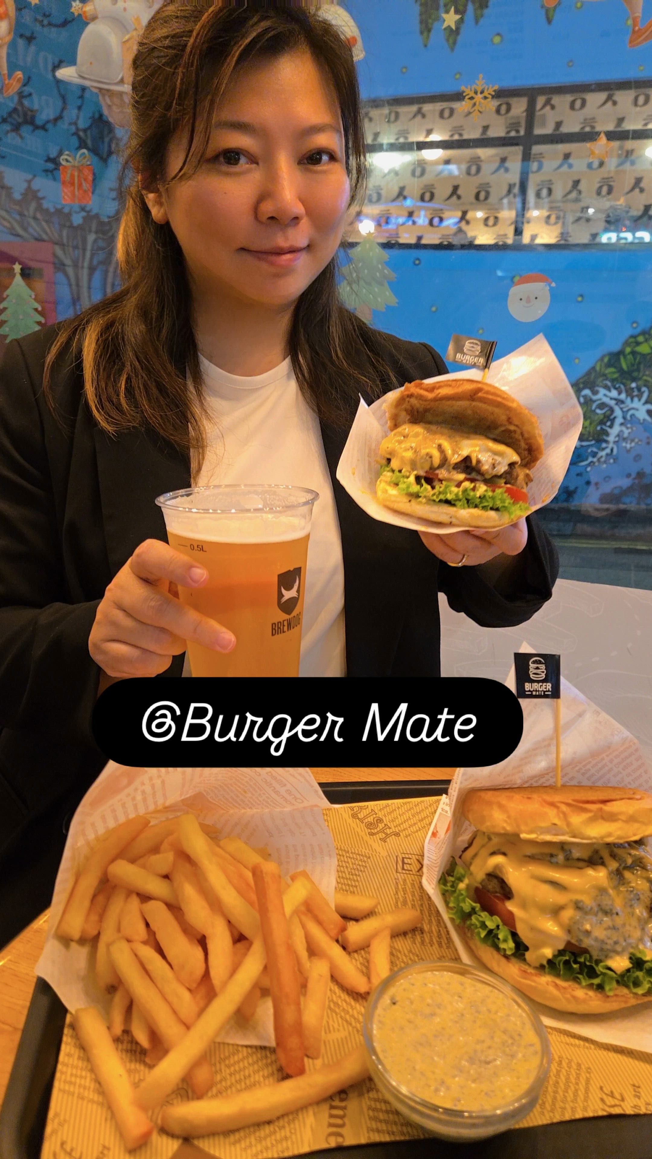 【🍔Burger Mate|🍻手工漢堡|每日限售200個】