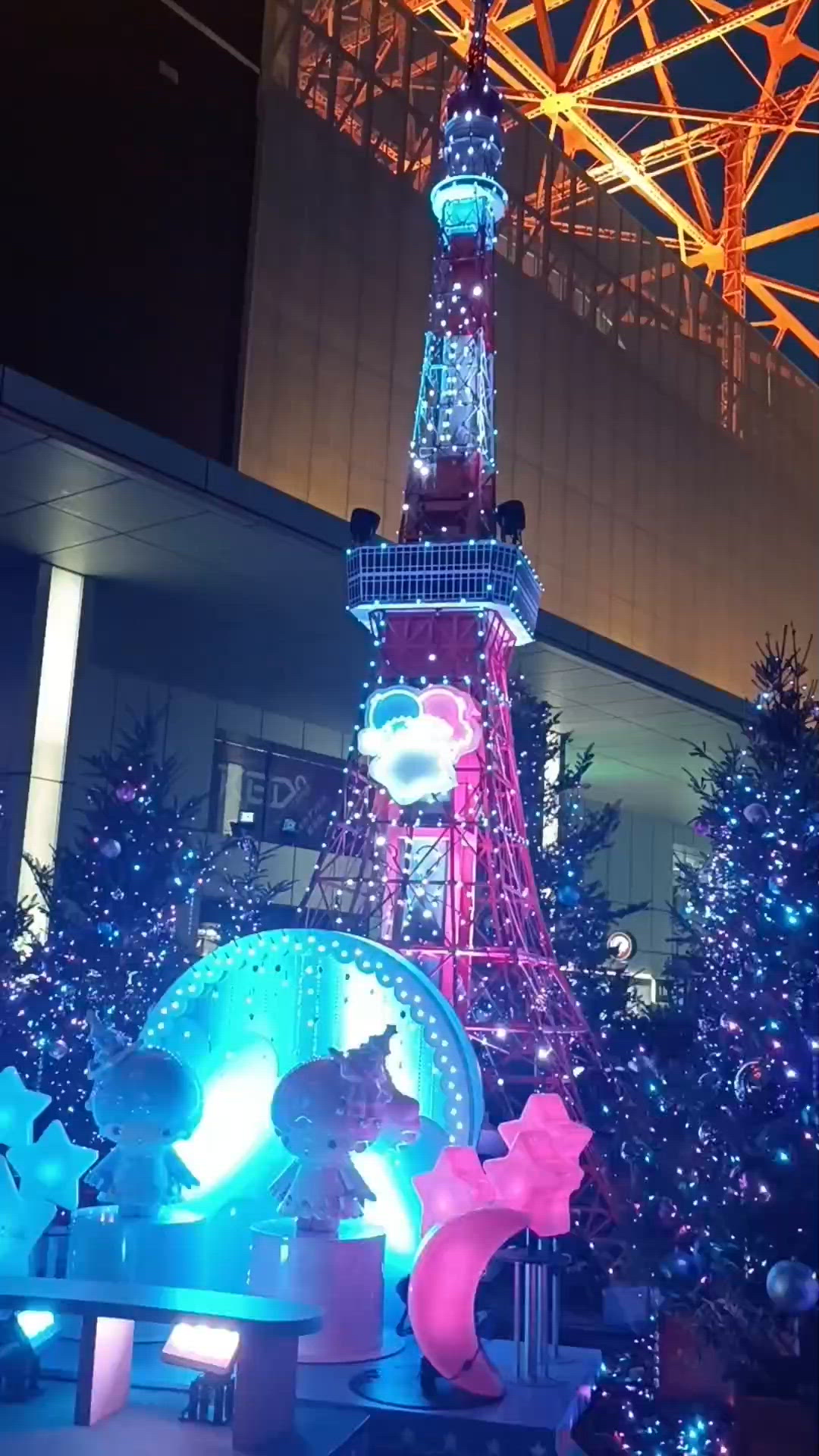 Twin Star 東京鐵塔冬日夢幻燈光秀