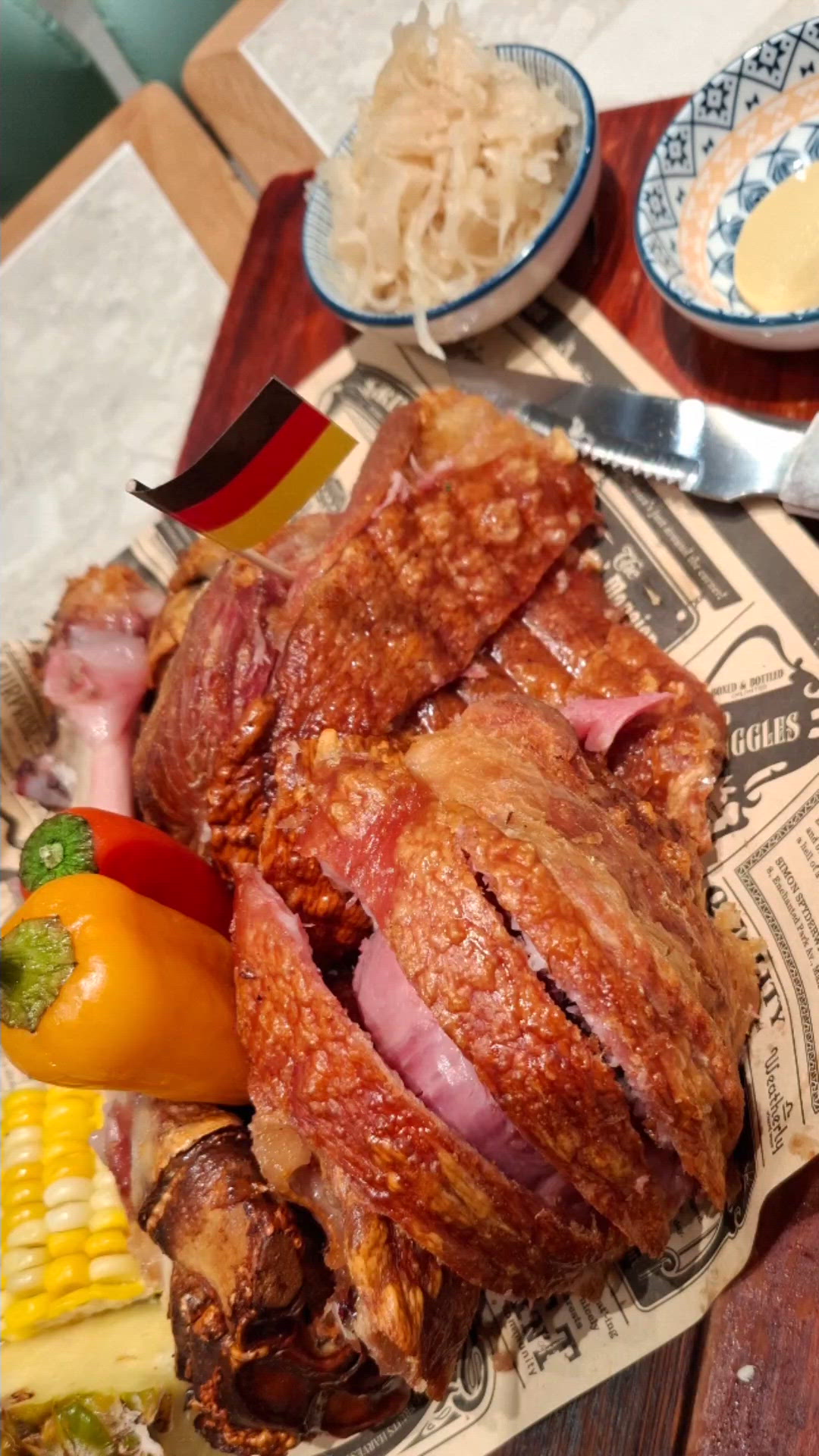 啟德美食之旅！德國豬手超正🤤！