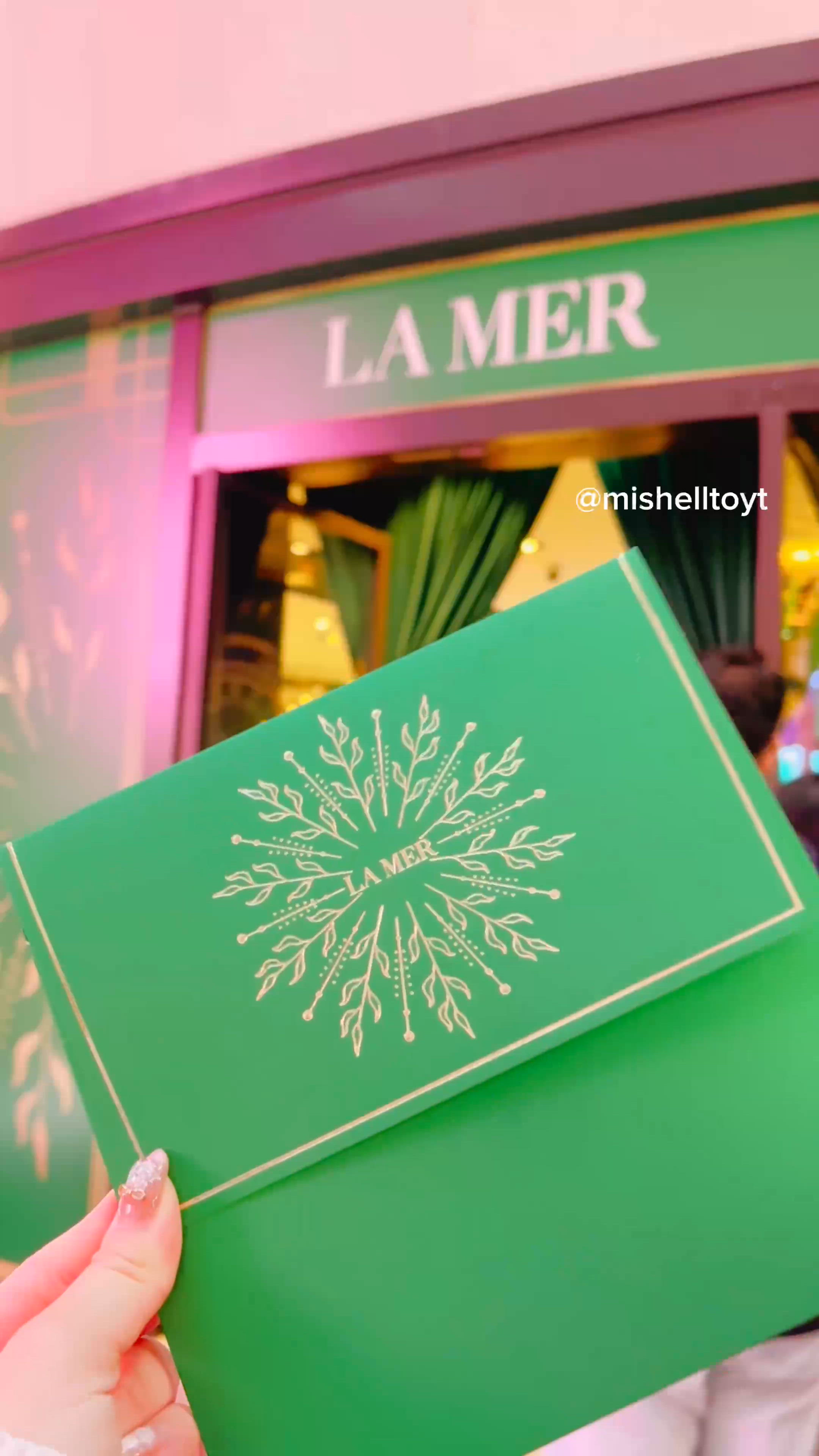 La Mer聖誕限定店🎄！抽獎送聖誕吊飾！❄️☃️