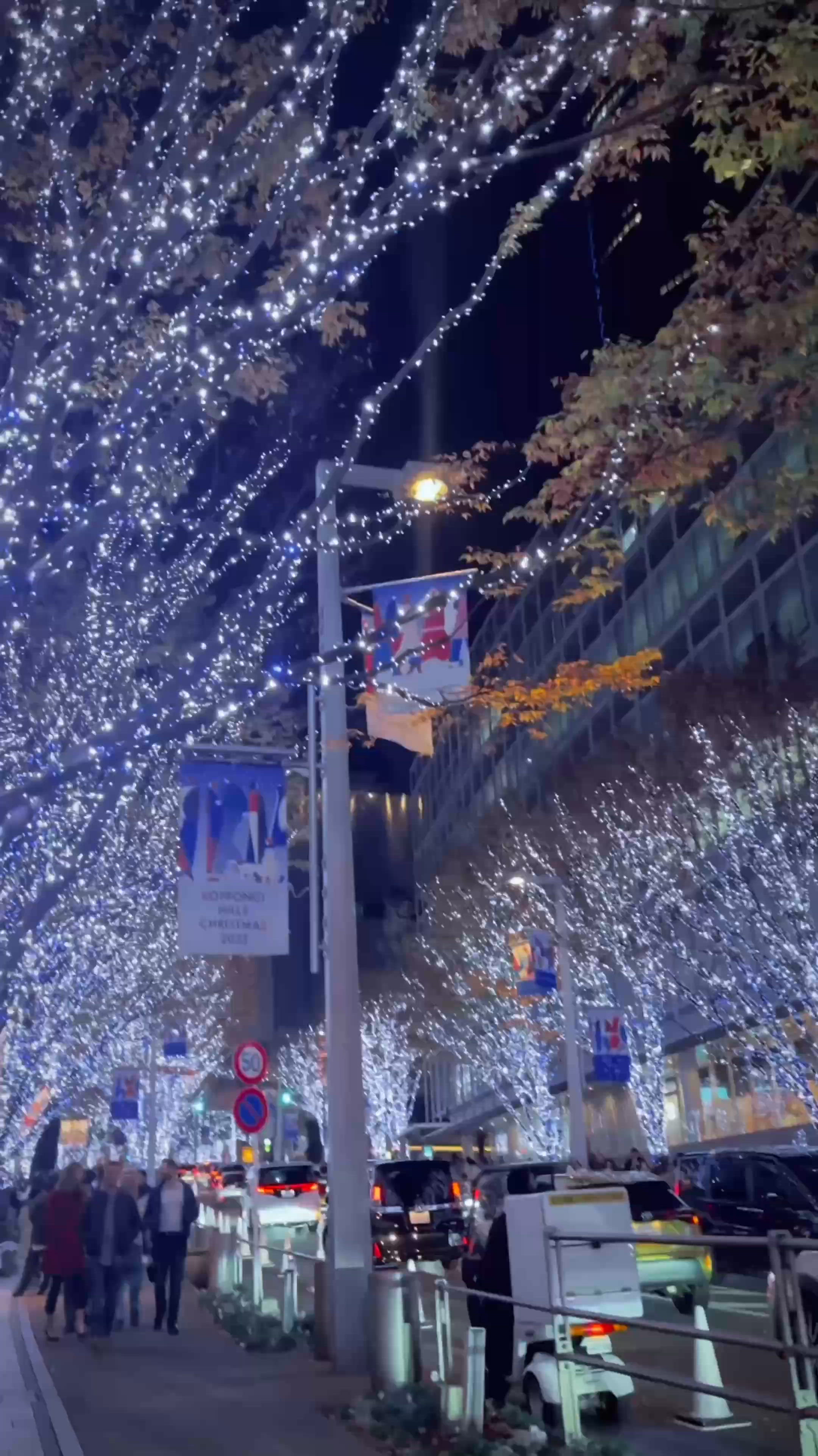 六本木聖誕點燈✨！銀白世界等你嚟！❄️