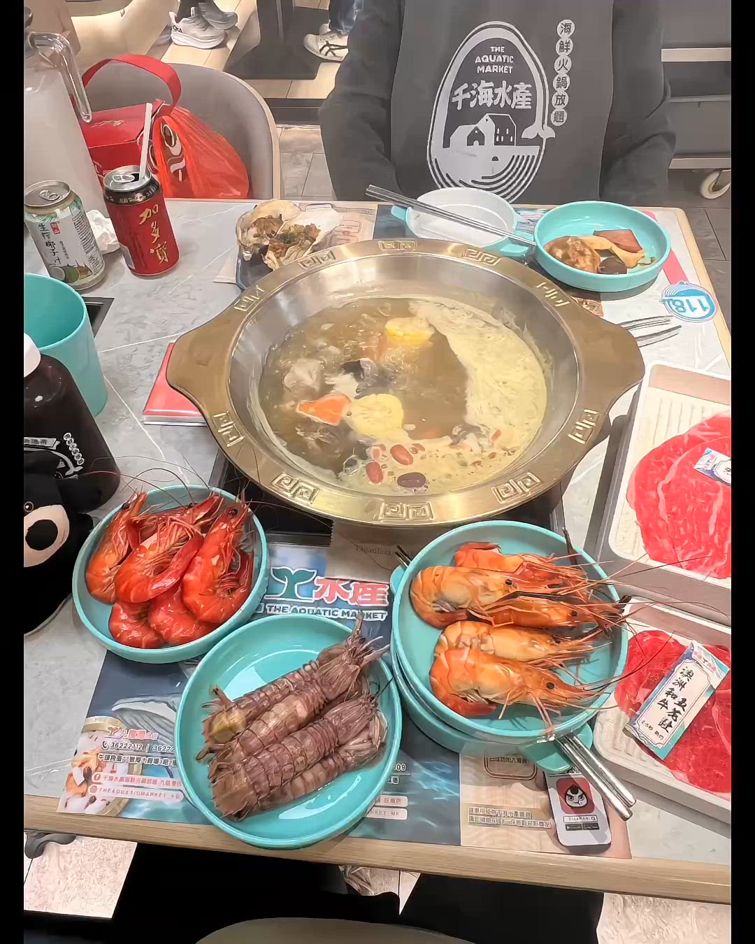 光猛任撈四小時！千海水產滿足你！🦀🦐😋