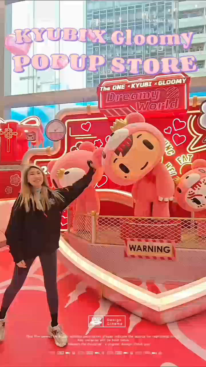 KYUBI X Gloomy POPUP Store嚟啦✨