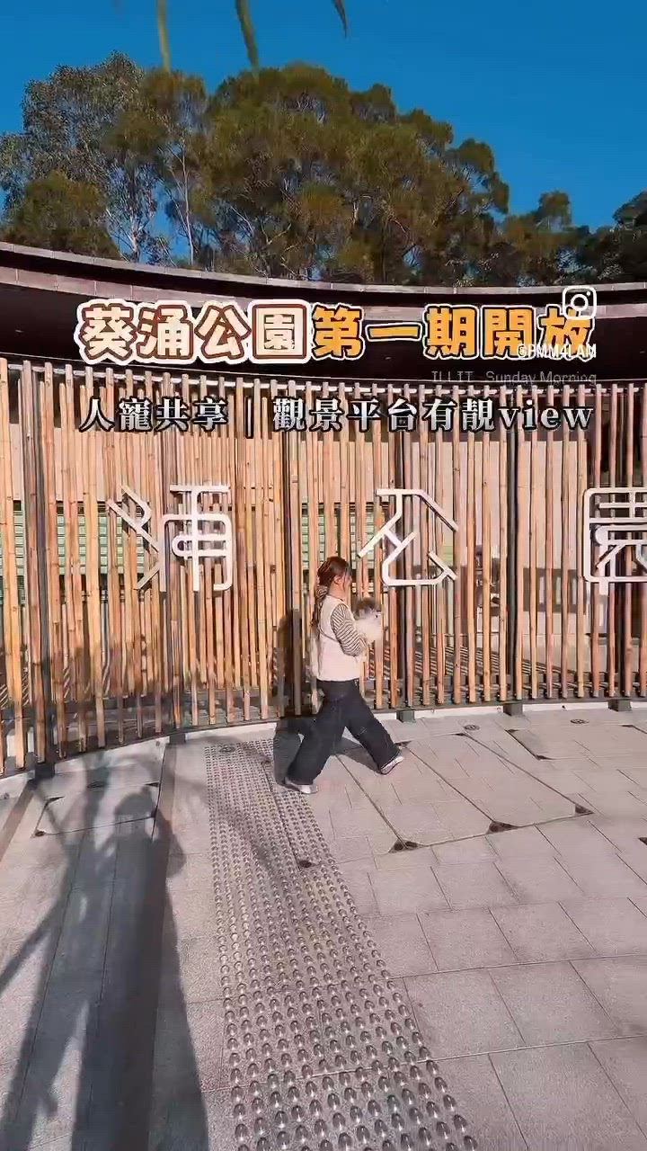 葵涌公園重開｜靚景韆鞦打卡位！