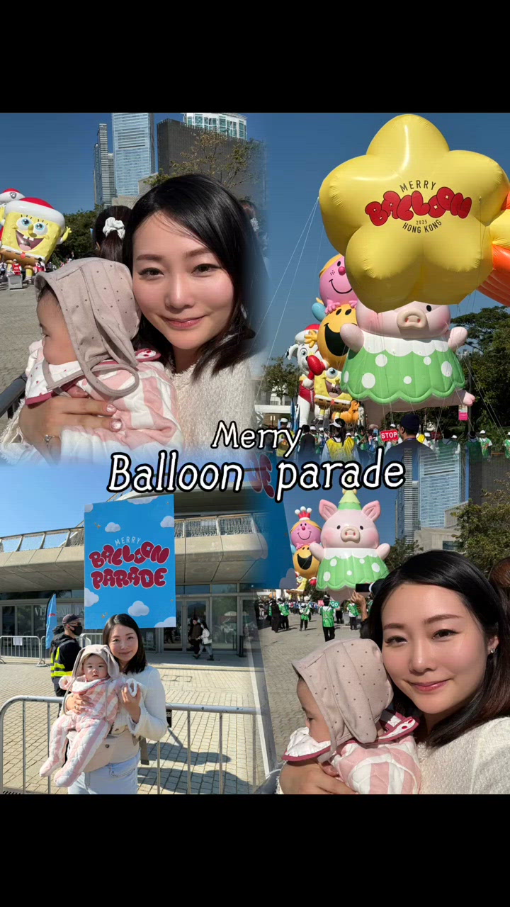 Avo B去睇balloon parade 🎈✨