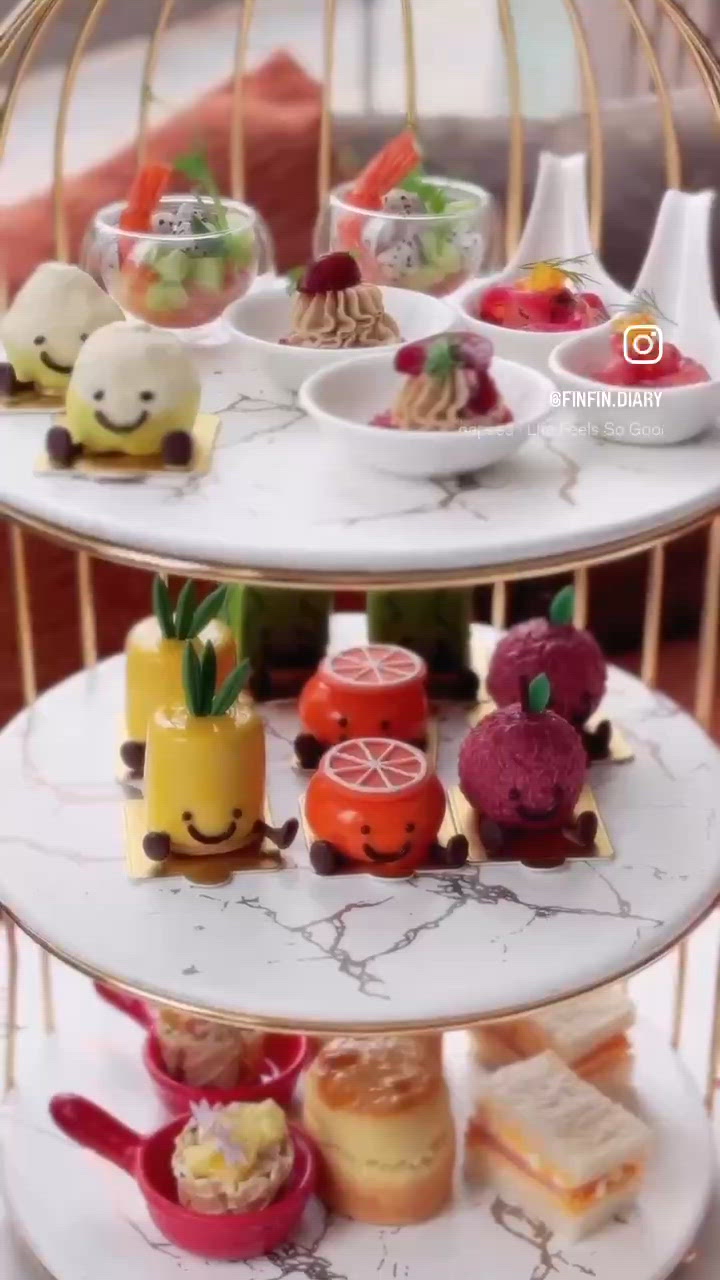 超可愛造型水果BB下午茶❤️