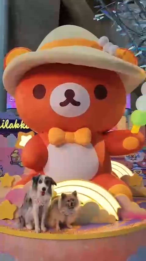 魔法師造型輕鬆小熊登陸朗豪坊