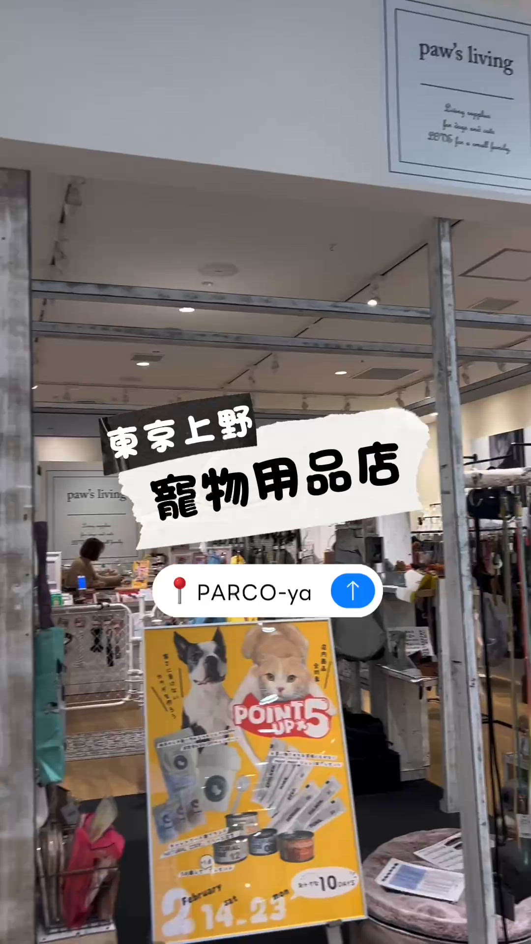 🇯🇵 東京上野寵物用品店
