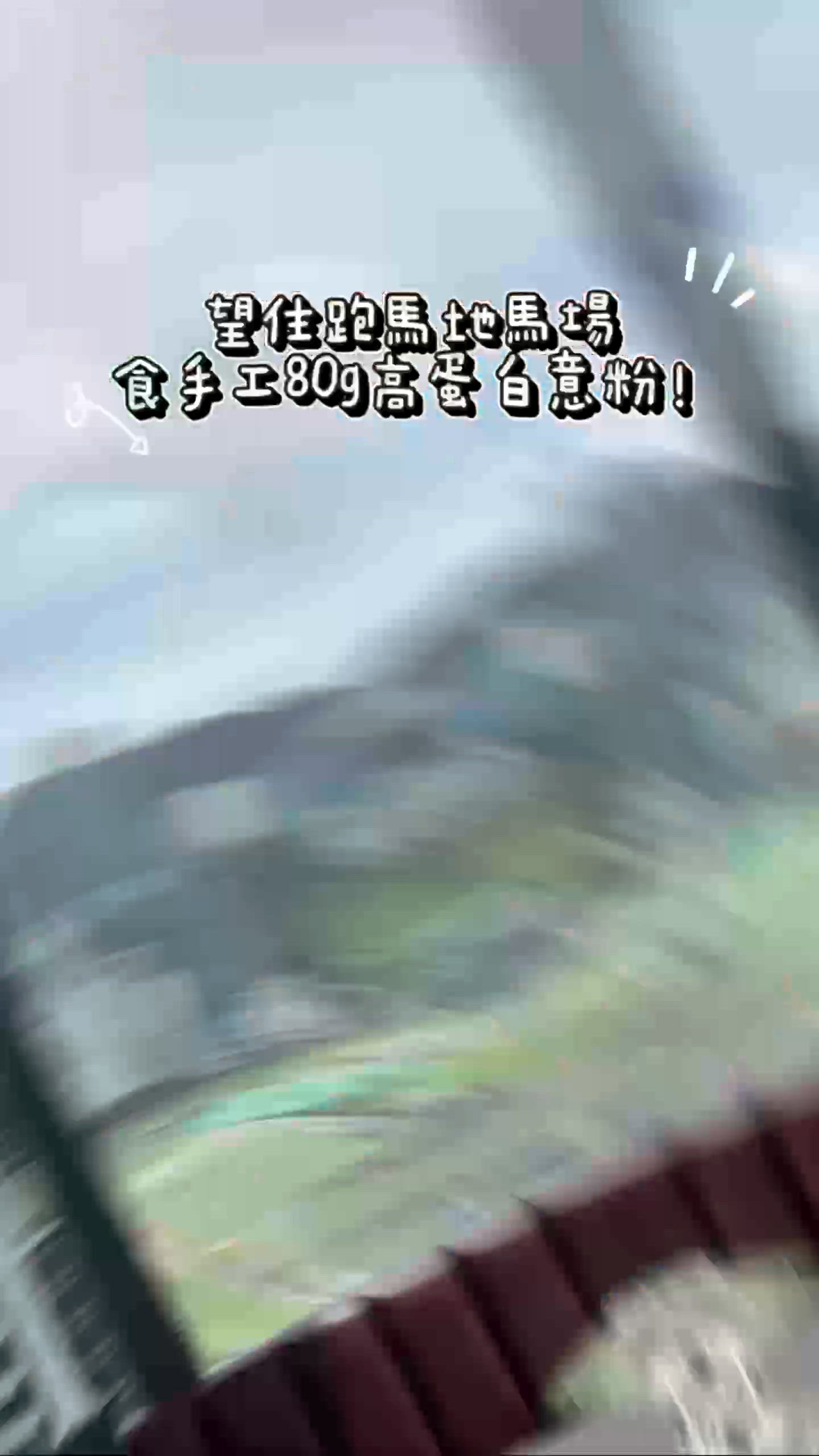 🏇 望住跑馬地馬場食手工80g高蛋白意粉!