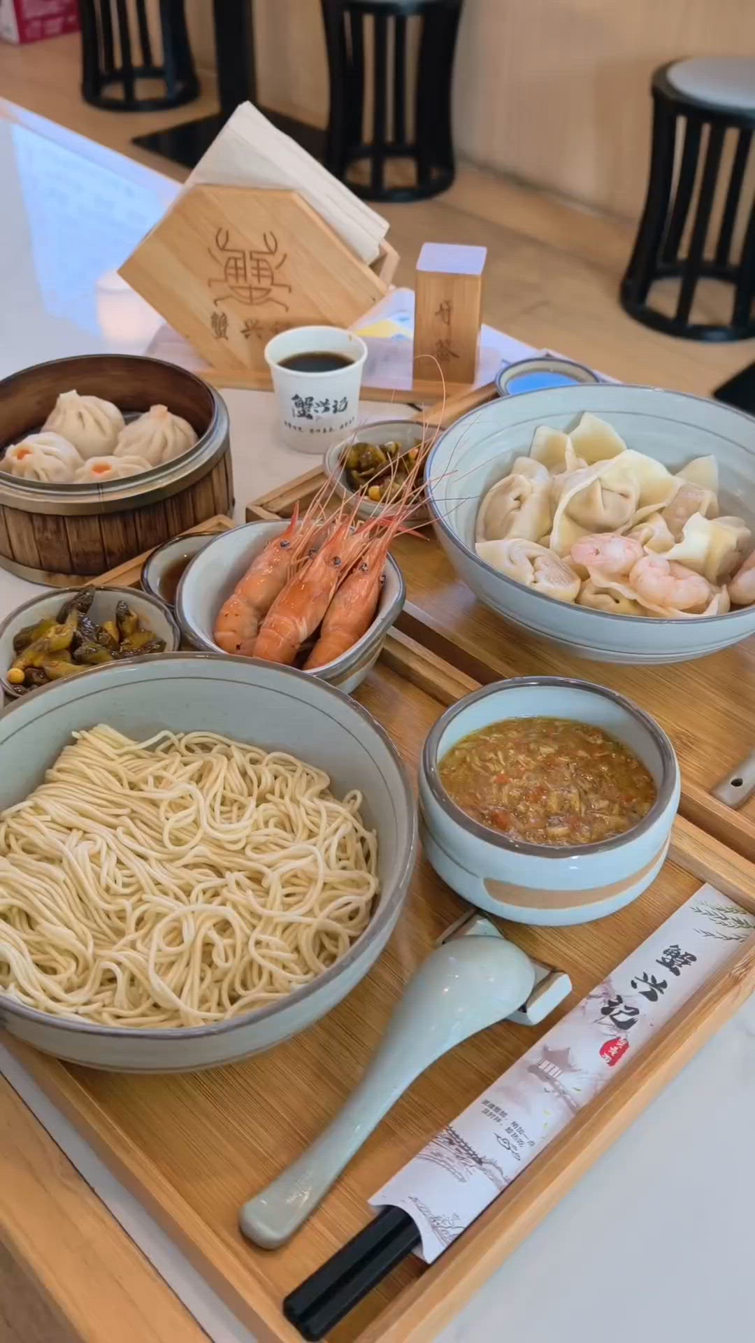 蟹黃麵食法