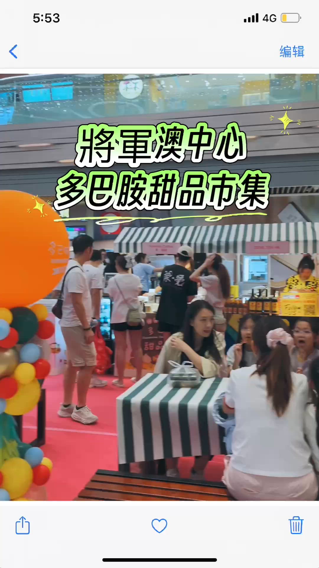 周末chill 1 chill將軍澳中心多巴胺甜品節☕️🍮🍭🍰