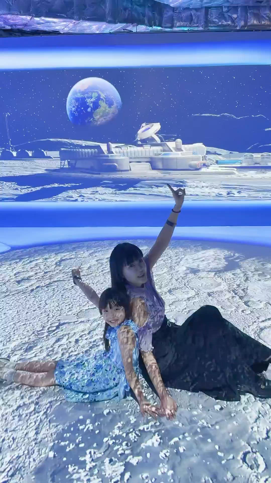 Fly me the the moon🌕「飛奔到月球」沉浸式太空展